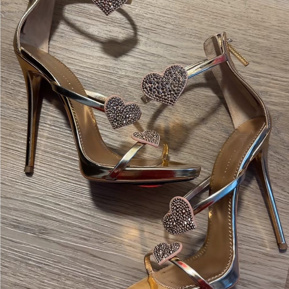 Giuseppe Zanotti Crystal Hearts